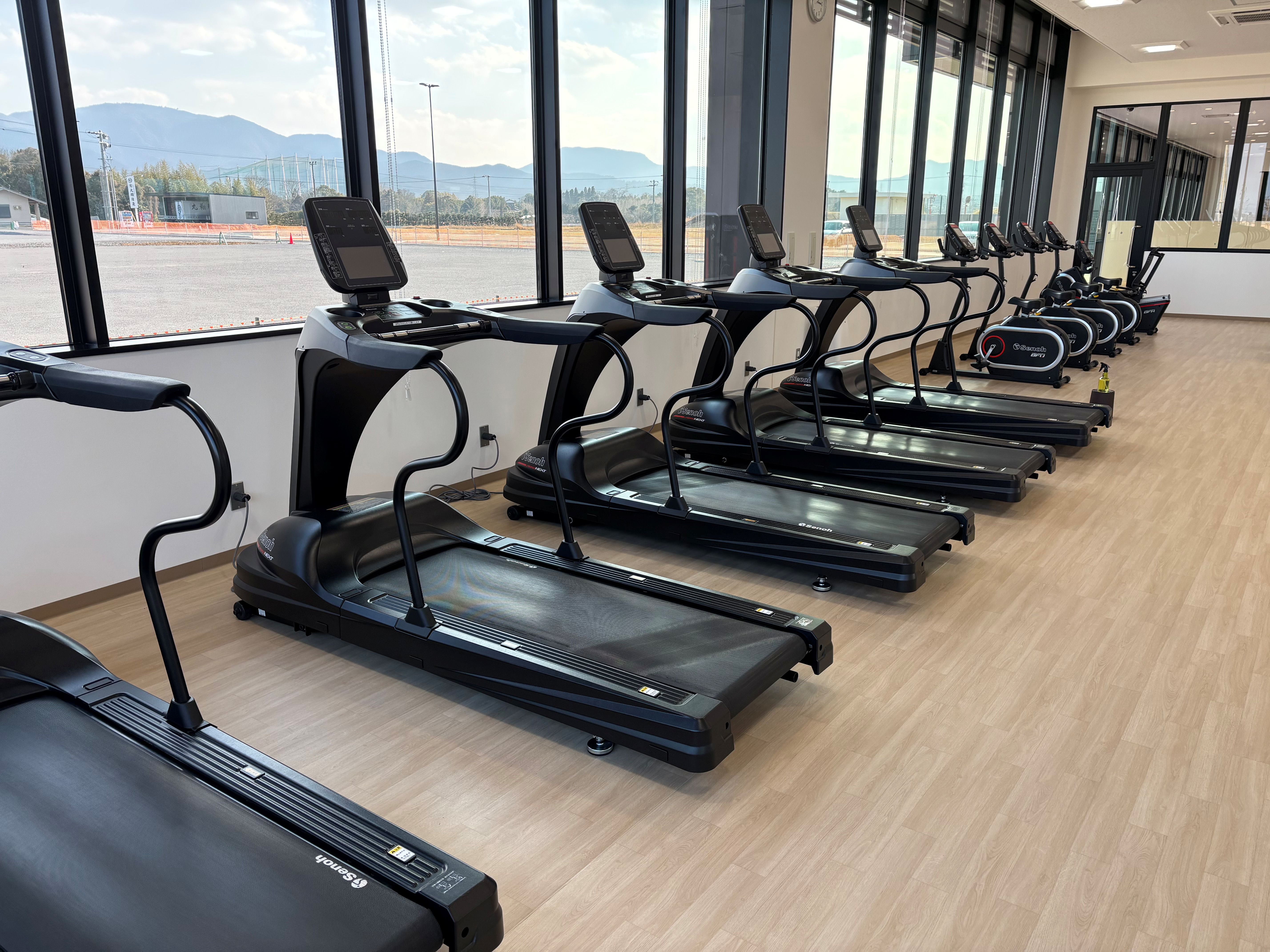 トレーニング室、バイク